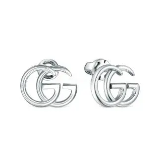 Серьги пуссеты из серебра