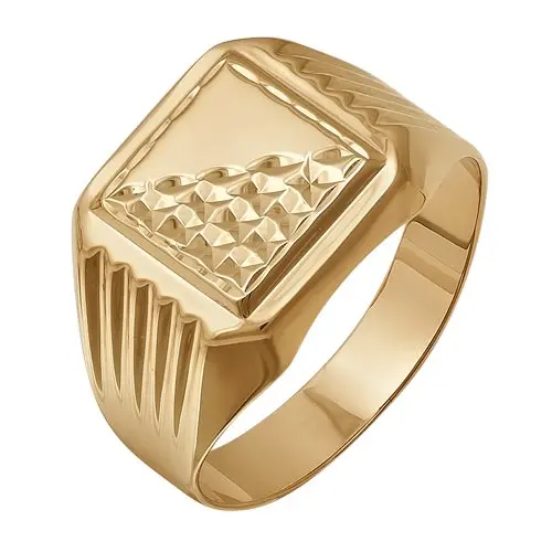 Печатка из красного золота