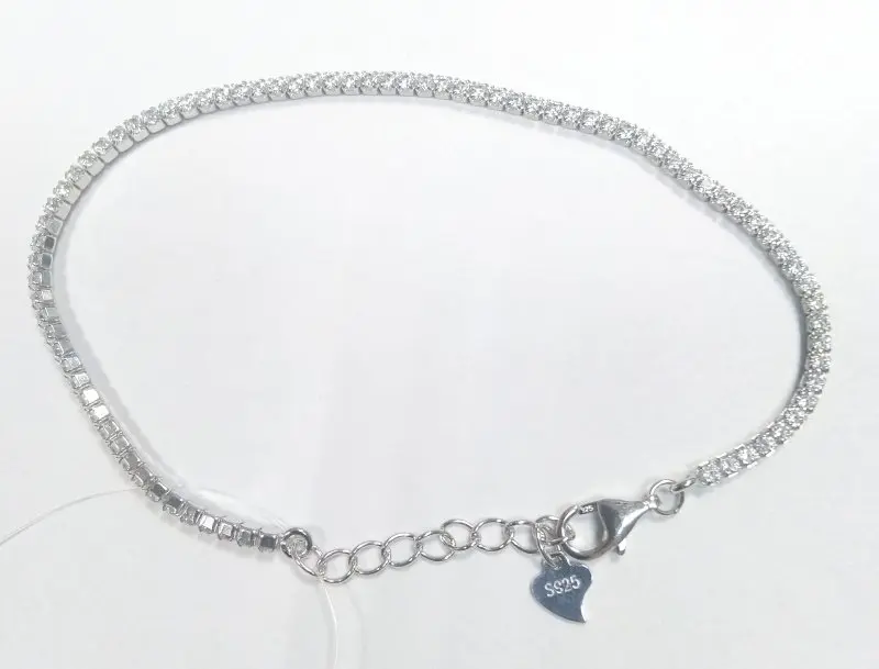 Браслет декоративный из серебра