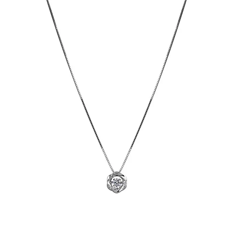 Цепь колье из серебра