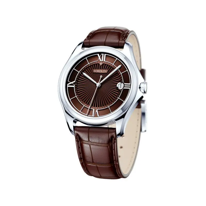 Часы мужские из серебра