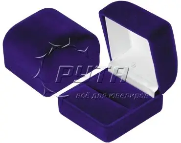 Футляр 21701 син кольцо валик