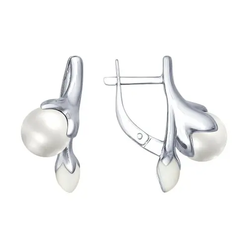 Серьги 94022672 вид 2