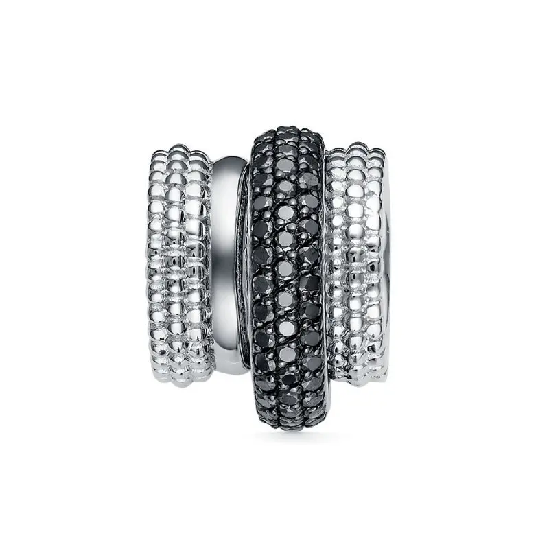 Подвеска бегунок из белого золота