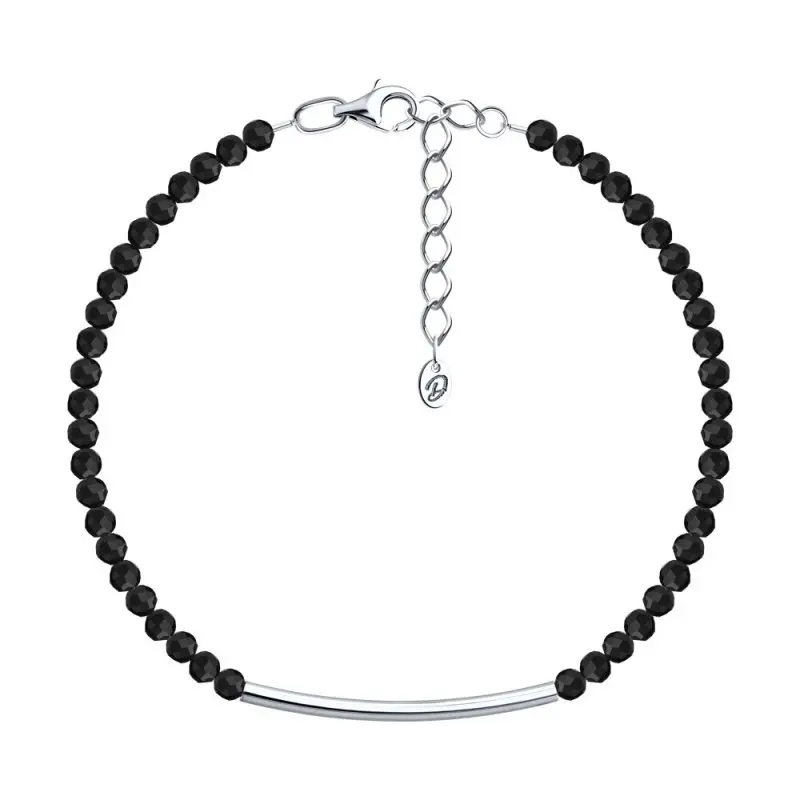 Браслет декоративный из серебра