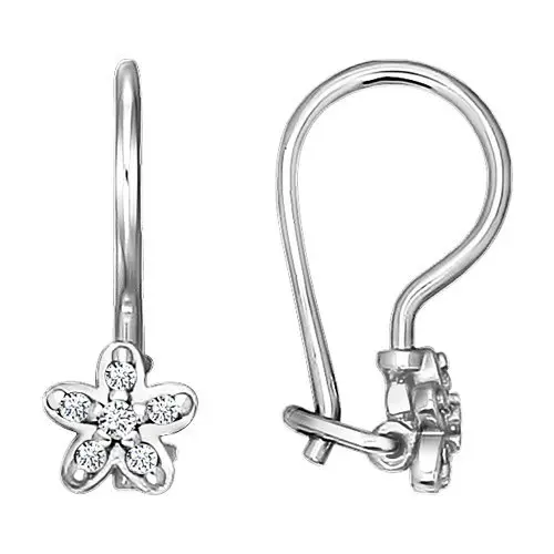 Серьги детские из серебра