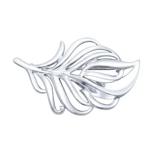 Брошь из серебра