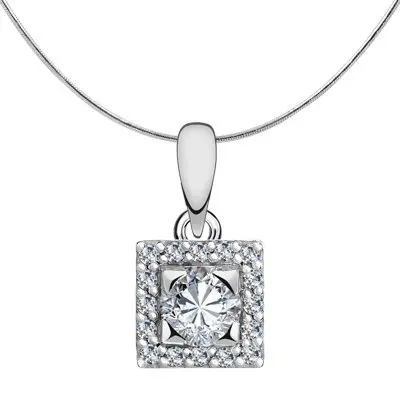 Подвеска декоративная из серебра