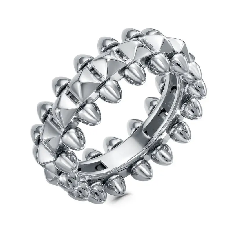 Кольцо декоративное из серебра