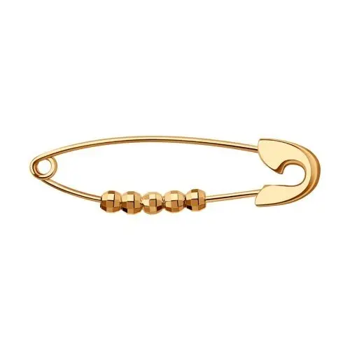 Булавка из красного золота