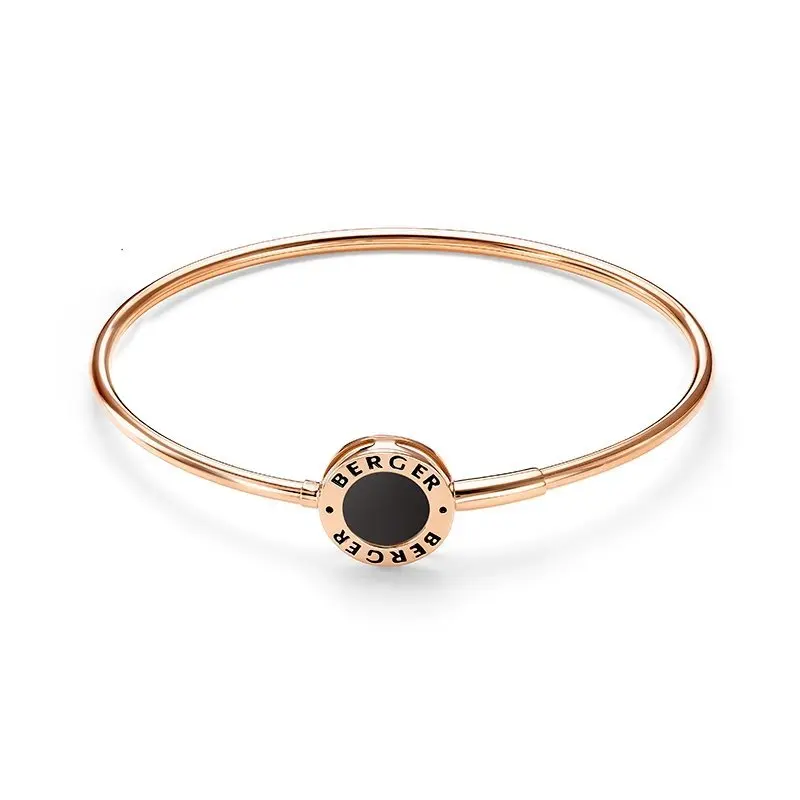 Браслет жесткий из красного золота