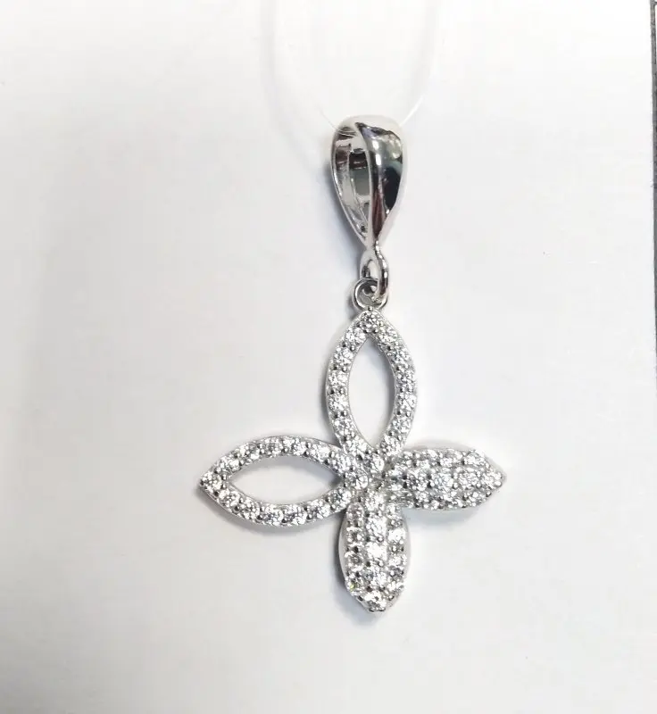 Подвеска декоративная из серебра