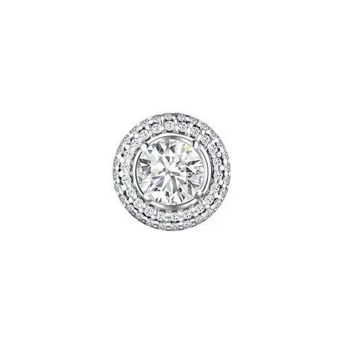 Подвеска бегунок из серебра