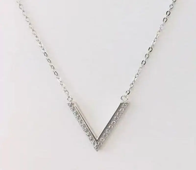 Цепь колье из серебра