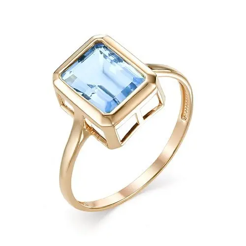 Кольцо декоративное из красного золота