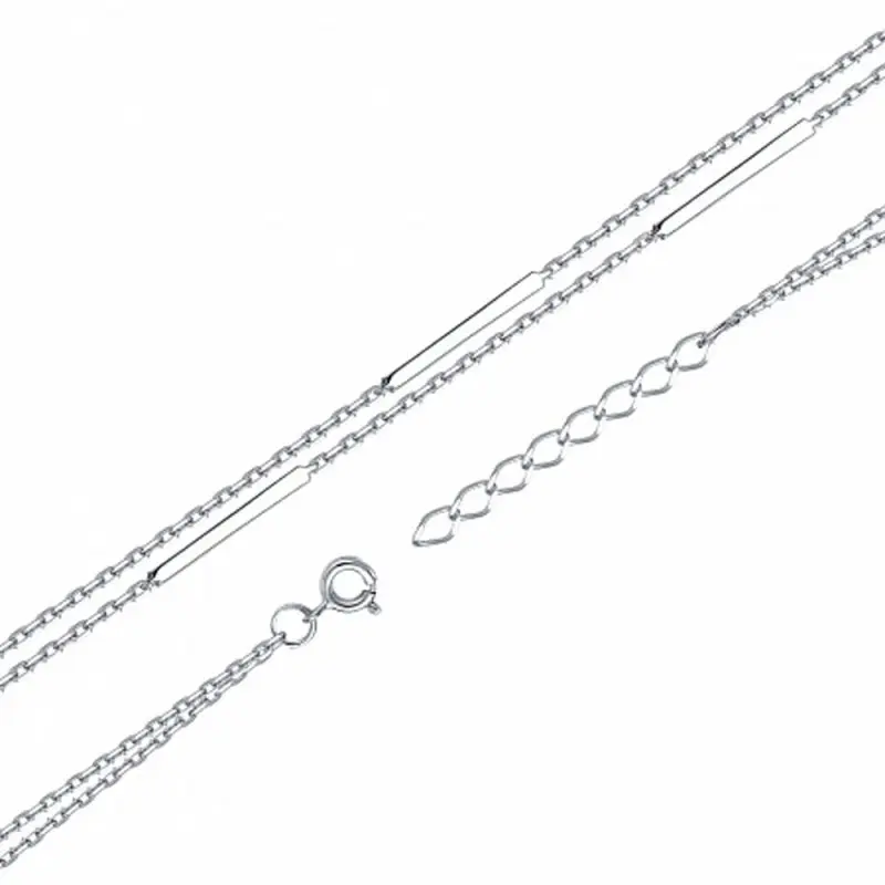 Браслет декоративный из серебра