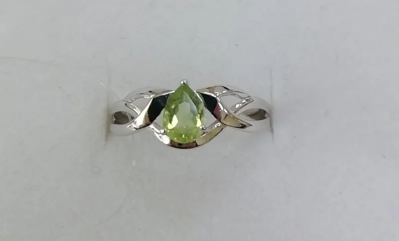 Кольцо декоративное из серебра