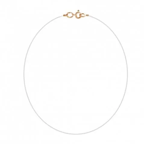 Цепь шнурок из красного золота