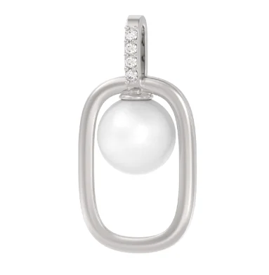 Подвеска декоративная из серебра