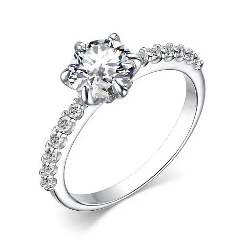 Кольцо декоративное из серебра