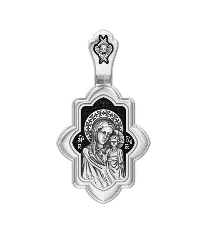 Подвеска икона из серебра