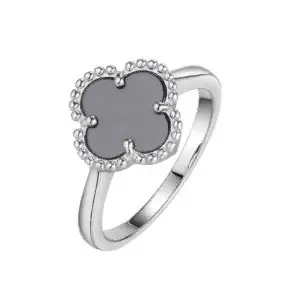 Кольцо декоративное из серебра