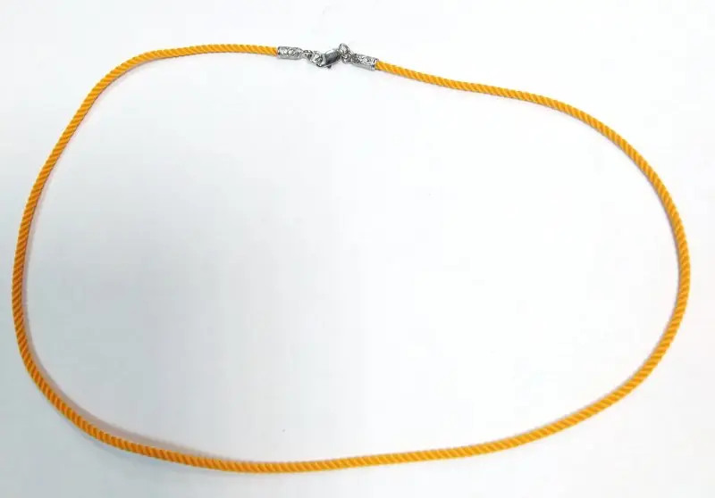 Цепь шнурок из серебра