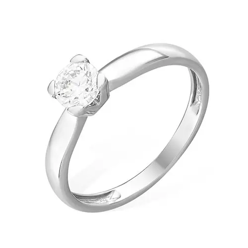 Кольцо декоративное из серебра