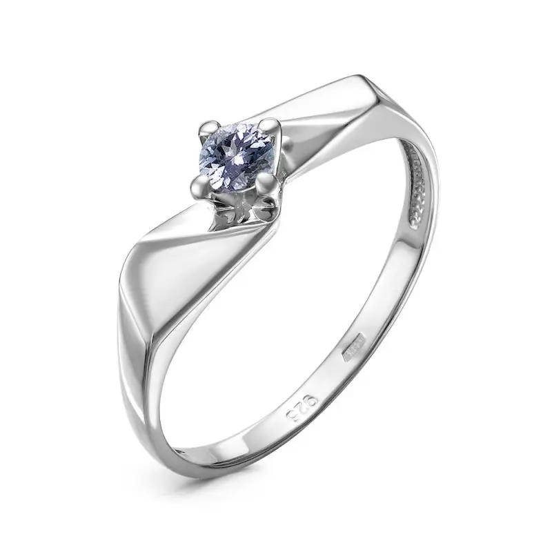 Кольцо декоративное из серебра