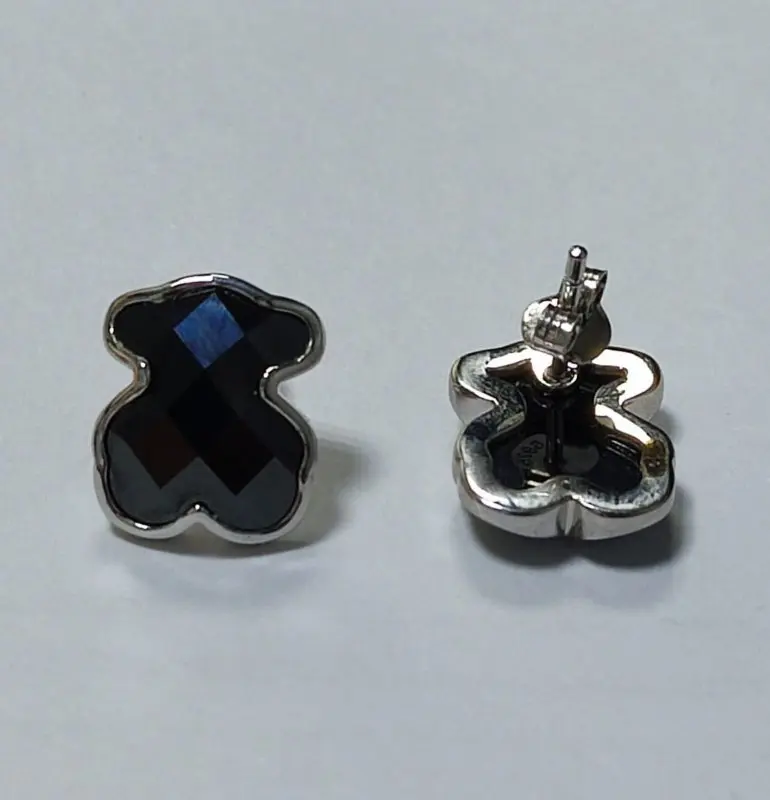 Серьги пуссеты из серебра