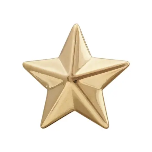 Звезда из красного золота