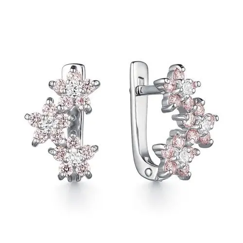 Серьги детские из серебра вид 1