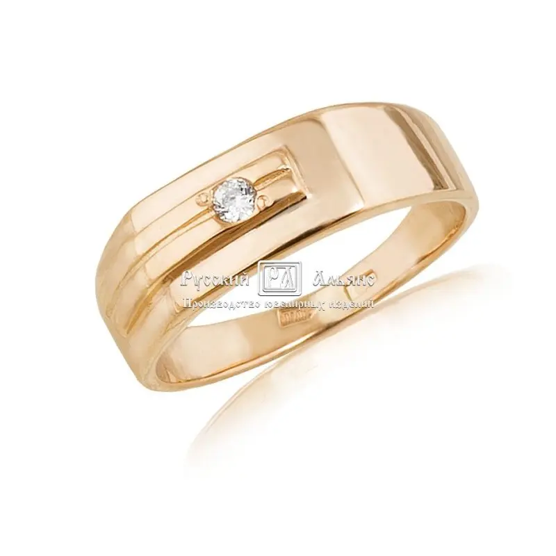 Печатка из красного золота