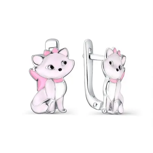 Серьги детские из серебра