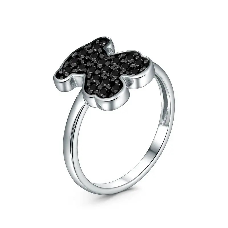 Кольцо декоративное из серебра