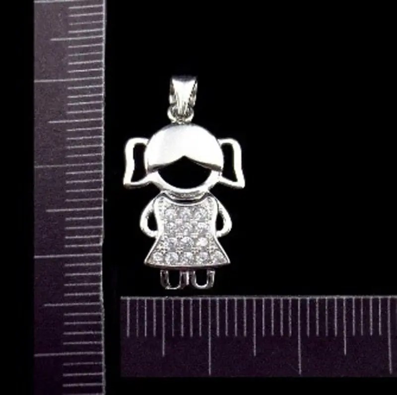 Подвеска декоративная из серебра