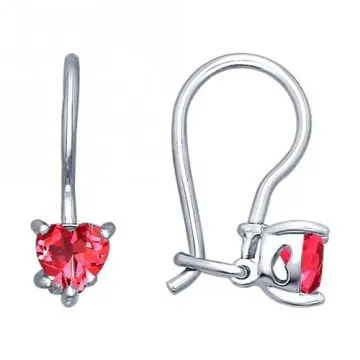 Серьги детские из серебра