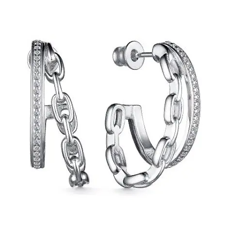 Серьги 02-3980/00КЦ-00 вид 2