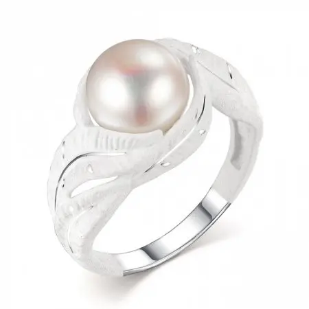 Кольцо декоративное из серебра