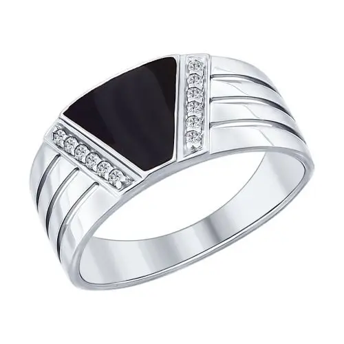 Печатка из серебра вид 1