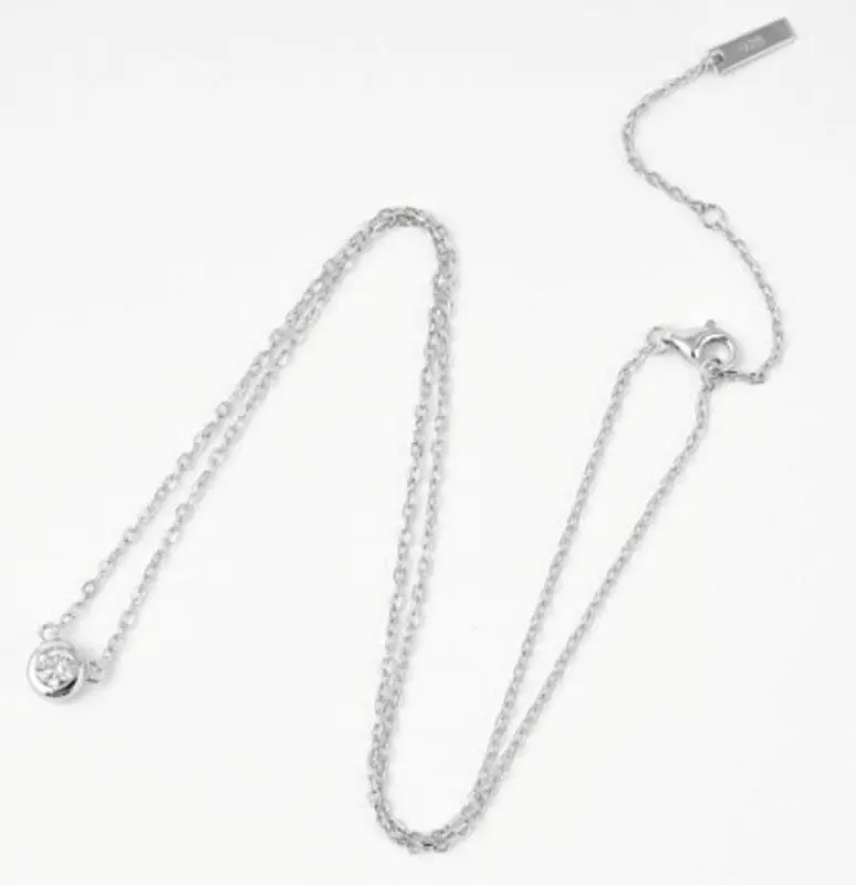 Цепь колье из серебра