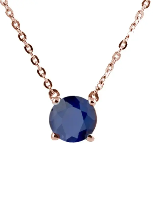 Цепь колье из красного золота