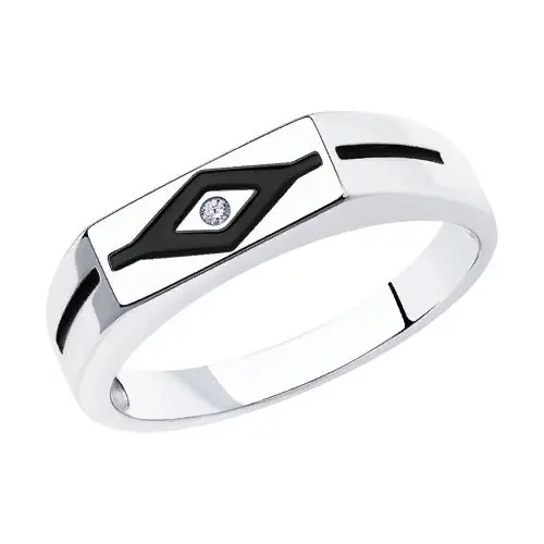 Печатка из серебра вид 1
