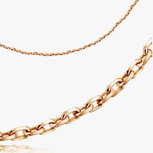 Цепь из красного золота
