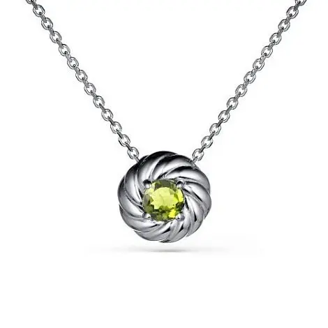 Цепь колье из серебра