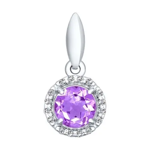 Подвеска декоративная из серебра