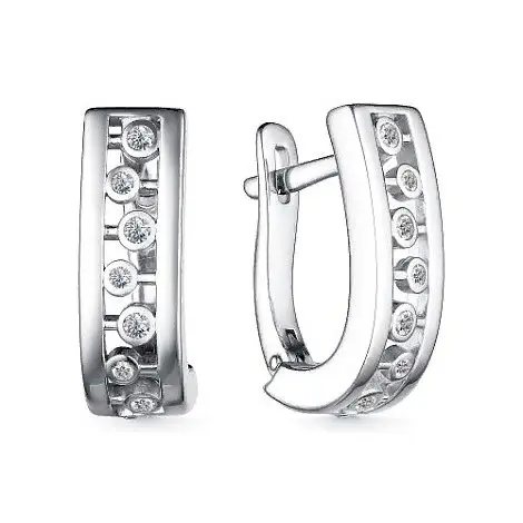 Серьги 02-3941/00КЦ-00 вид 2
