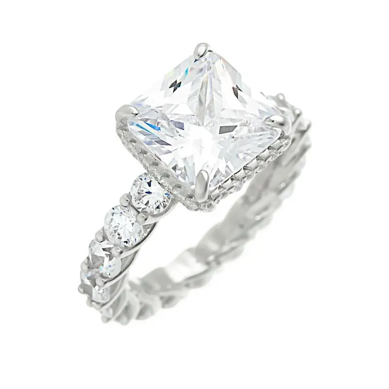 Кольцо декоративное из серебра