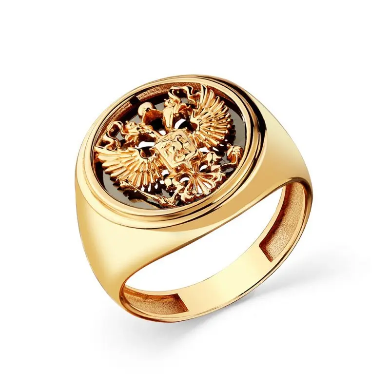 Печатка из красного золота