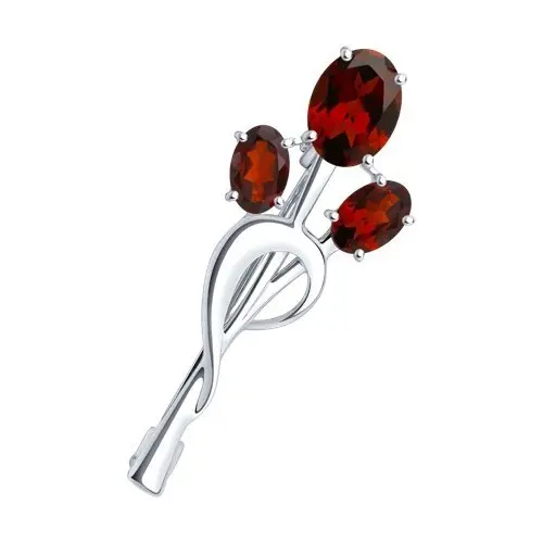 Брошь из серебра